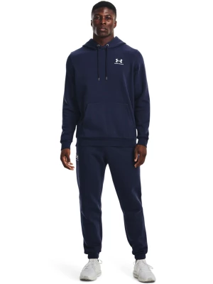 Spodnie dresowe męskie Under Armour UA Essential Fleece Jogger - granatowe