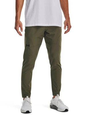 Spodnie dresowe męskie Under Armour UA Unstoppable Tapered Pants - khaki