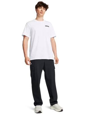 Spodnie casual cargo męskie Under Armour UA Vibe Woven Cargo Pants - czarne