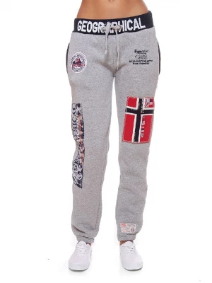 Geographical Norway Spodnie dresowe "Myer" w kolorze szarym rozmiar: XXL