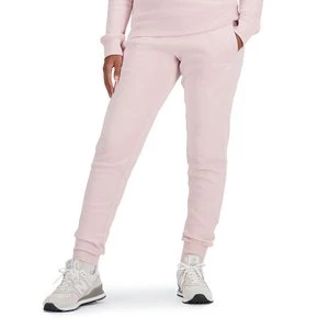 Spodnie dresowe New Balance WP03805SOI - różowe