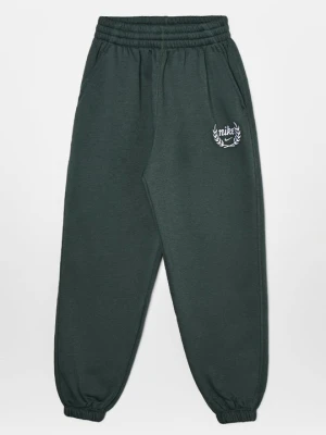 Spodnie dresowe Nike zielony