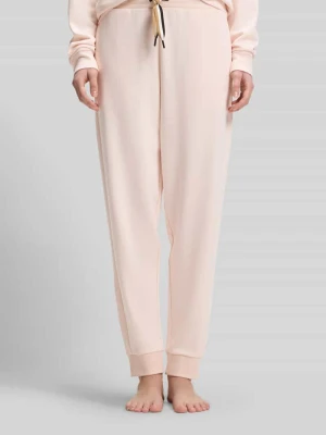 spodnie dresowe o kroju regular fit z mieszanka bawełny model 'CP STRIPE_PANTS CUFF' Boss