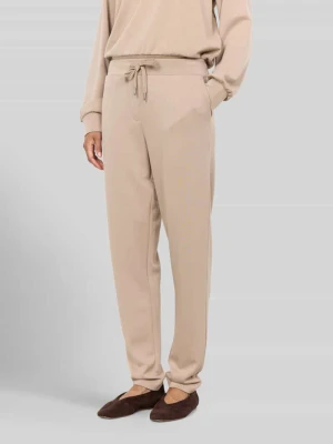 Spodnie dresowe o kroju regular fit z mieszanka modalu model 'SC-BANU 157' Soyaconcept Camel