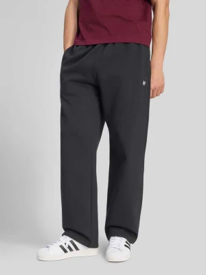 Spodnie dresowe o kroju regular fit z mieszanki bawełny adidas Originals Czarny