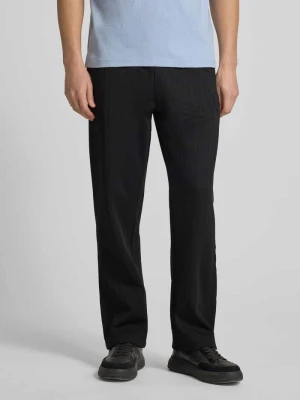 Spodnie dresowe o kroju regular fit z mieszanki bawełny model ‘DAVROPANT’ HUGO