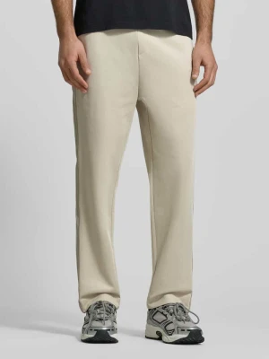 Spodnie dresowe o kroju regular fit z mieszanki bawełny model ‘JT_BB’ BOSS Green