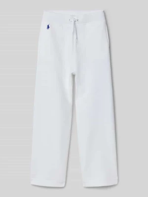 Spodnie dresowe o kroju regular fit z mieszanki bawełny Polo Ralph Lauren Teens
