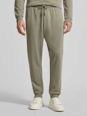 Spodnie dresowe o kroju regular fit z mieszanki bawełny Tommy Hilfiger