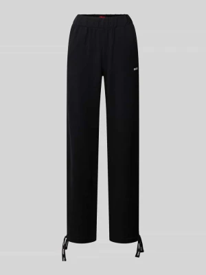 Spodnie dresowe o kroju regular fit z mieszanki modalu model ‘CASUAL’ HUGO