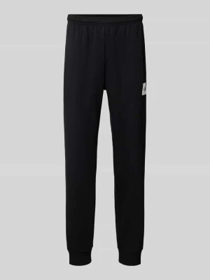 Spodnie dresowe o kroju regular fit z mieszanki wełny escorial i elastanu The North Face Czarny