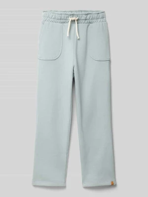 Spodnie dresowe o kroju regular fit z nakładanymi kieszeniami model ‘JOBO’ Lil Atelier
