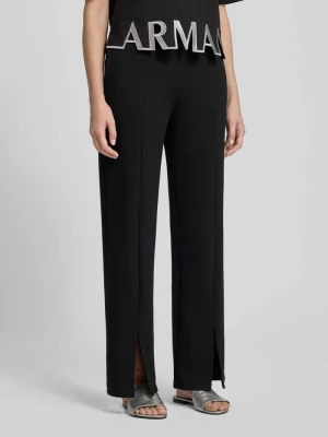 Spodnie dresowe o kroju regular fit z ozdobnymi szwami Armani Exchange