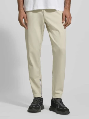 Spodnie dresowe o kroju regular fit z tunelem model ‘JT_TOC’ BOSS Green