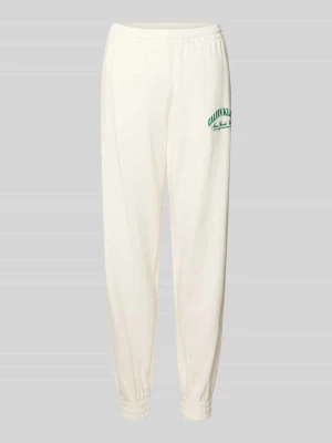 Spodnie dresowe o kroju relaxed fit z czystej bawełny Calvin Klein Underwear
