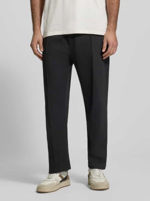 Spodnie dresowe o kroju relaxed fit z mieszanki bawełny model ‘SE_TWIST’ Boss Orange