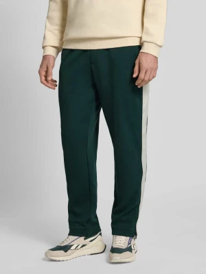 Spodnie dresowe o kroju relaxed fit z zamkiem błyskawicznym model ‘DOLOS’ HUGO