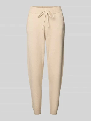 Spodnie dresowe o kroju slim fit z wiskozy Christian Berg Woman
