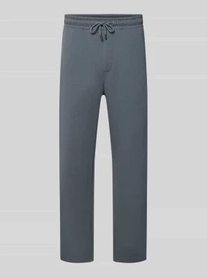 Spodnie dresowe o kroju straight fit model 'BRADLEY' Jack&Jones Niebieski