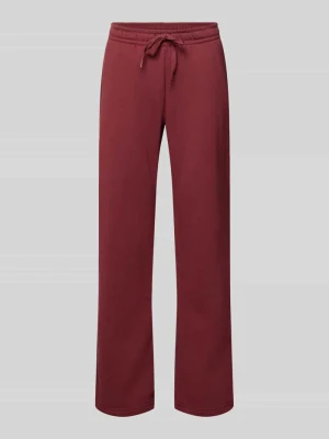 Spodnie dresowe o kroju straight fit z tunelem Gina Tricot