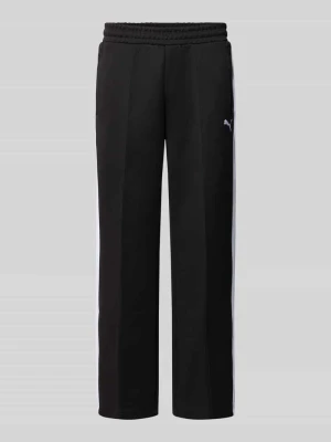 Spodnie dresowe o kroju straight fit z wyhaftowanym logo model ‘Always On’ PUMA PERFORMANCE