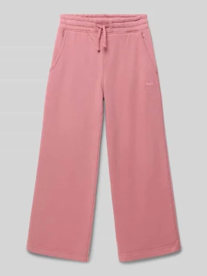 Spodnie dresowe o kroju wide fit z mieszanki bawełny model 'ESSENTIAL' Abercrombie&Fitch