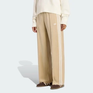 SPODNIE DRESOWE PLEATED VELOUR Adidas Khaki Three