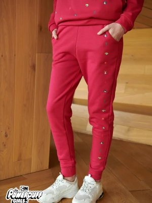 Spodnie dresowe Powerpuff Girls Magenta XS