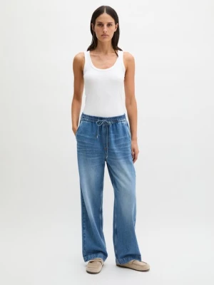 Spodnie dresowe proste przycięte Marc O'Polo