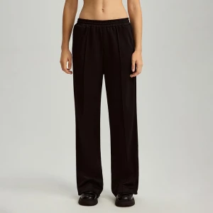 Spodnie dresowe straight fit czarne House