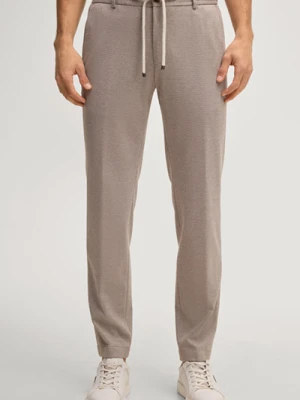 Spodnie dresowe typu kombi z dżerseju w stylu biznesowym Sake w kolorze beżowym Joop