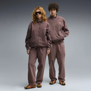 Spodnie dresowe unisex o luźnym kroju FUTURE.PUMA.ARCHIVE Washed Twill, Akcesoria, Brązowy
