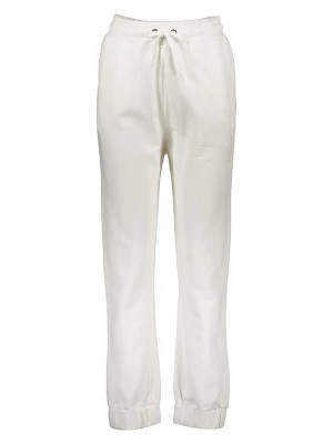 Pinko Spodnie dresowe w kolorze białym rozmiar: M