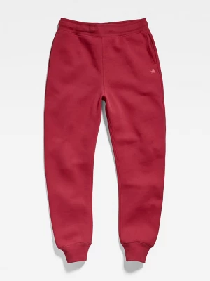 G-Star Spodnie dresowe w kolorze czerwonym rozmiar: L