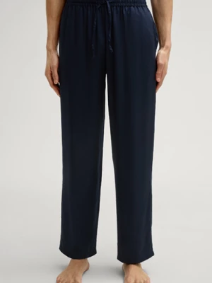 Spodnie dresowe w kolorze granatowym z chabrowym wzorem Joop