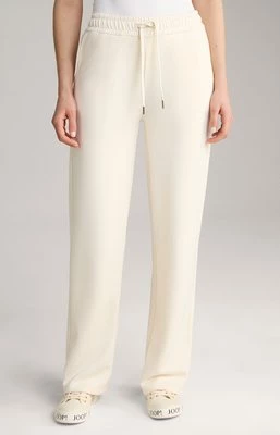 Spodnie dresowe w kolorze złamanej bieli Joop