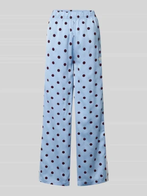 Spodnie dresowe w kroju loose fit w grochy model 'CLESKY' adidas Originals