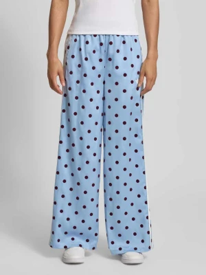 Spodnie dresowe w kroju loose fit w grochy model 'CLESKY' adidas Originals