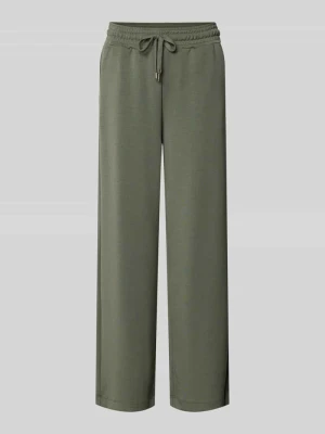 Spodnie dresowe wide leg z elastycznym pasem Soyaconcept