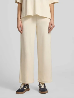 Spodnie dresowe wide leg z elastycznym pasem Soyaconcept