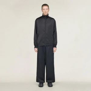 SPODNIE DRESOWE Y-3 Z SATYNY Z GRADIENTOWYMI 3 PASKAMI Adidas czarny