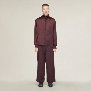 SPODNIE DRESOWE Y-3 Z SATYNY Z GRADIENTOWYMI 3 PASKAMI Adidas Night Red