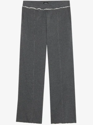 Spodnie dresowe YOURTURN By Zalando ciemnoszary melanż