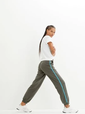 Spodnie dresowe z bawełny bonprix