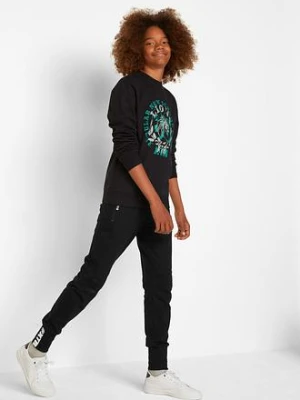 Spodnie dresowe z czystej bawełny bonprix