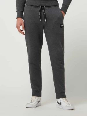 Spodnie dresowe z detalami z logo CK Calvin Klein