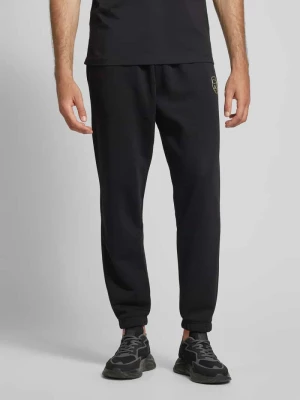 Spodnie dresowe z detalami z logo Karl Lagerfeld
