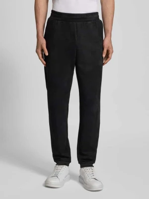 Spodnie dresowe z detalem z logo EA7 Emporio Armani