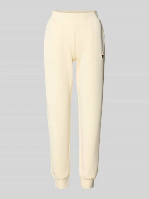 Spodnie dresowe z detalem z logo model 'OLYMPE' Guess Activewear
