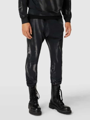 Spodnie dresowe z efektem batikowania model ‘Max Washed Loose Jogger’ Balr.
